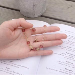 Quartz+Citrine handmade bracelets